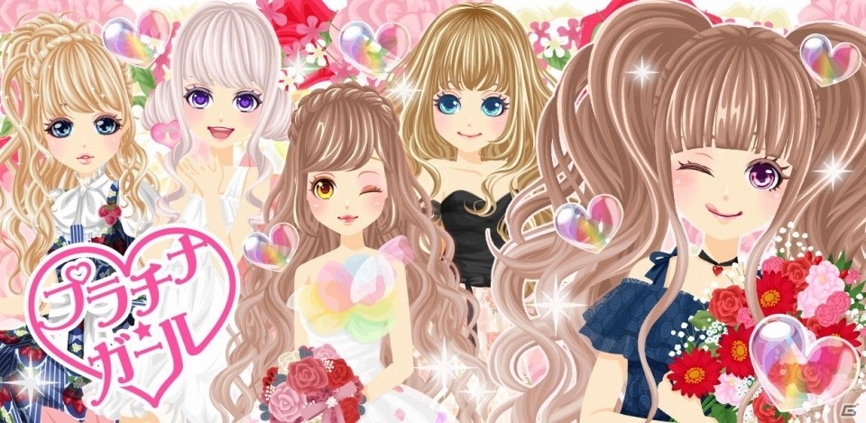 モデル育成SLG「プラチナ☆ガール」がコロプラで配信決定の画像1