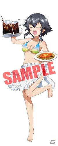 iOS/Android「ガールズ＆パンツァー 戦車道大作戦！」武部沙織やダージリンが水着姿で登場！の画像12