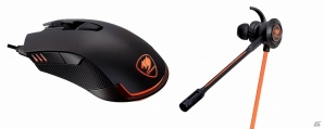 COUGAR、光学式センサー搭載のゲーミングマウス「Revenger」＆イヤホンタイプの超軽量ゲーミングヘッドセット「MEGARA」を9月2日に発売の画像1