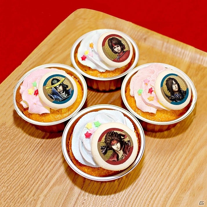 「戦国BASARA 真田幸村伝」武将たちがデザインされた枡やプリントマカロン＆カップケーキが発売！の画像8
