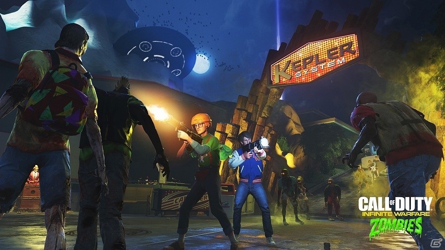 PS4「コール オブ デューティ インフィニット・ウォーフェア」舞台は80年代テイストの遊園地―シリーズ恒例の人気モード「ゾンビモード」の情報が公開の画像4