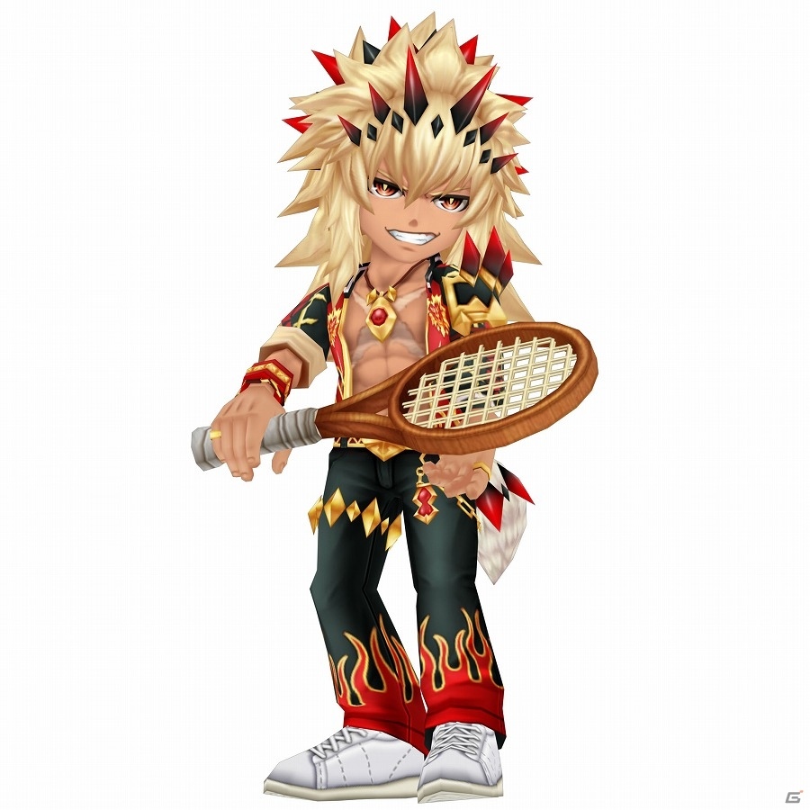 iOS/Android「白猫テニス」新キャラクターとして「シャルロット」「オウガ」が参戦！の画像10