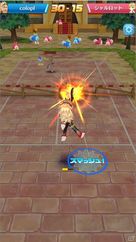 iOS/Android「白猫テニス」新キャラクターとして「シャルロット」「オウガ」が参戦！の画像12