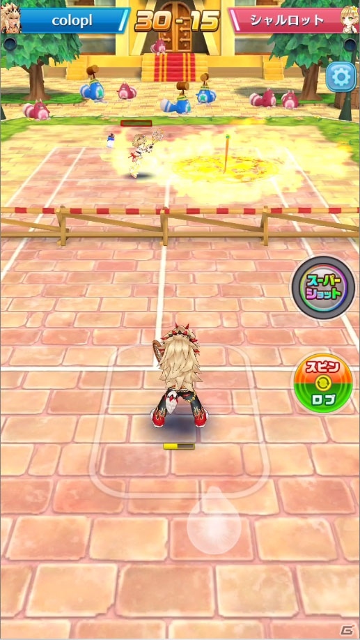 iOS/Android「白猫テニス」新キャラクターとして「シャルロット」「オウガ」が参戦！の画像14