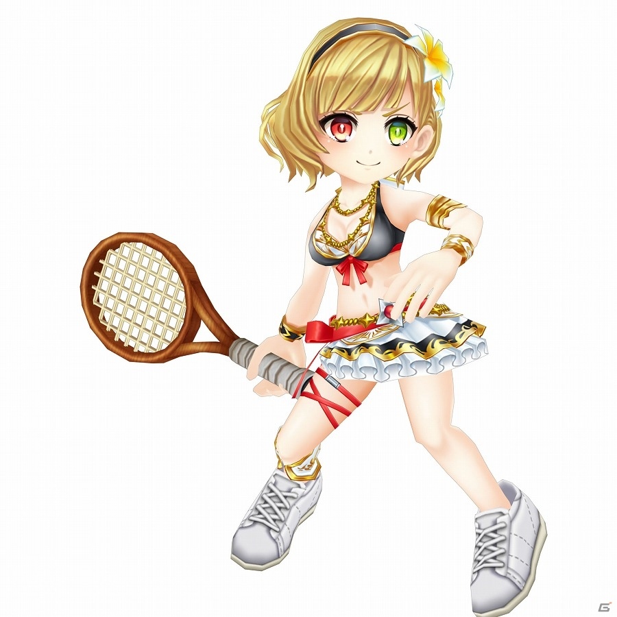 iOS/Android「白猫テニス」新キャラクターとして「シャルロット」「オウガ」が参戦！の画像2