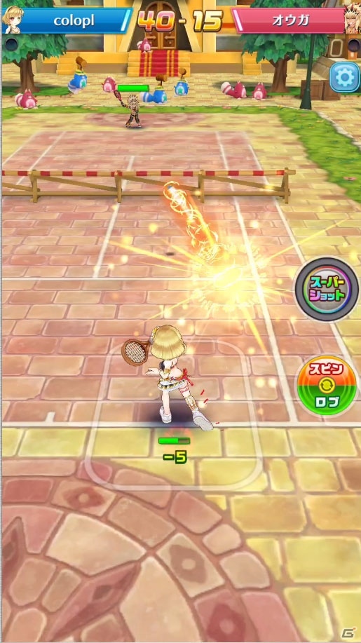 iOS/Android「白猫テニス」新キャラクターとして「シャルロット」「オウガ」が参戦！の画像4