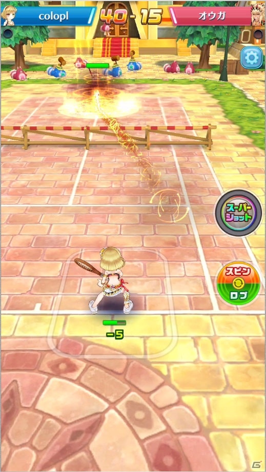 iOS/Android「白猫テニス」新キャラクターとして「シャルロット」「オウガ」が参戦！の画像5