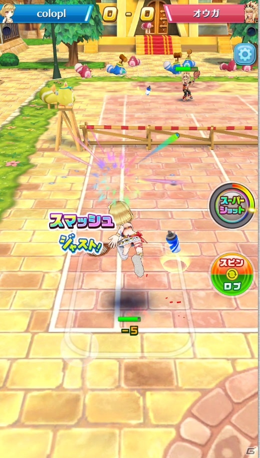 iOS/Android「白猫テニス」新キャラクターとして「シャルロット」「オウガ」が参戦！の画像6