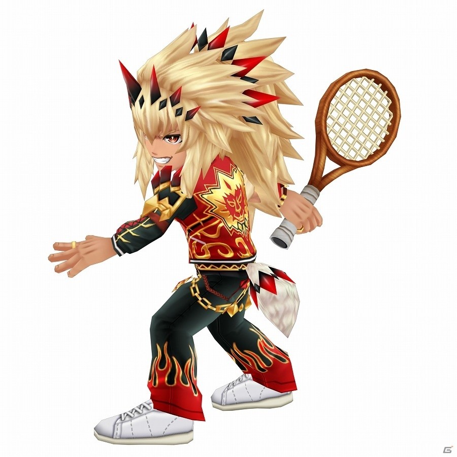 iOS/Android「白猫テニス」新キャラクターとして「シャルロット」「オウガ」が参戦！の画像8