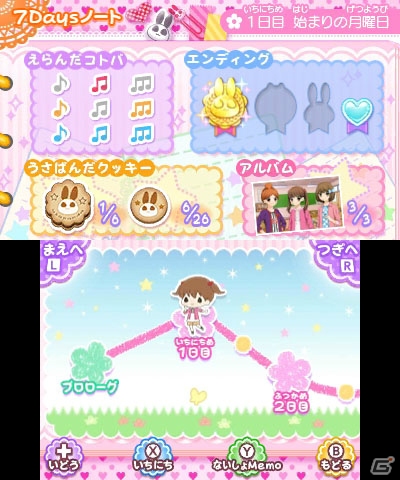 花日と結衣の視点で楽しめる7日間のトクベツな体験―3DS「12歳。～恋するDiary～」プレイレポートの画像6