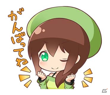 妖精を育てる癒し系育成ゲーム「フェアリードール」のLINEスタンプが販売開始の画像2