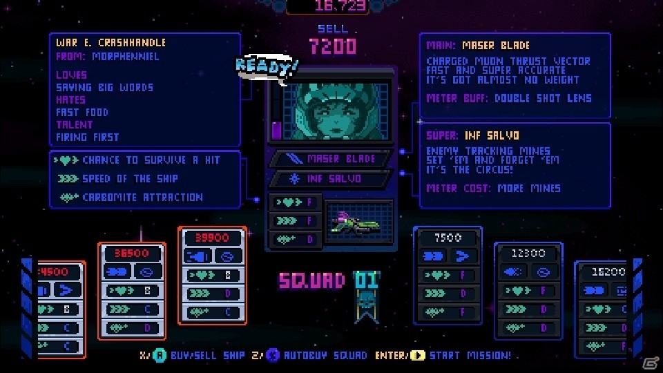 PC向けローグライクシューティング「Starr Mazer：DSP」のアーリーアクセス版が8月26日より配信開始の画像6