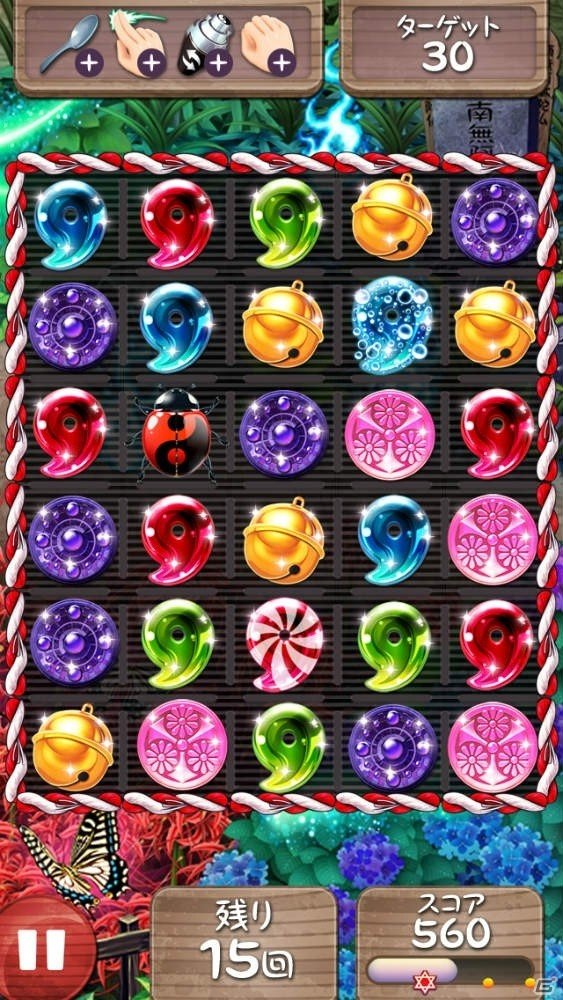 和風テイストのパズルゲーム「怪刀撫子」iOS版が本日より配信開始！の画像7