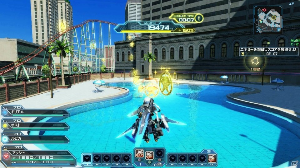 「PSO2」新フィールド「ラスベガス」＆ライドロイドが実装！大怪獣「ゴジラ」のスーツやアニメからキッド、シルバも登場の画像138