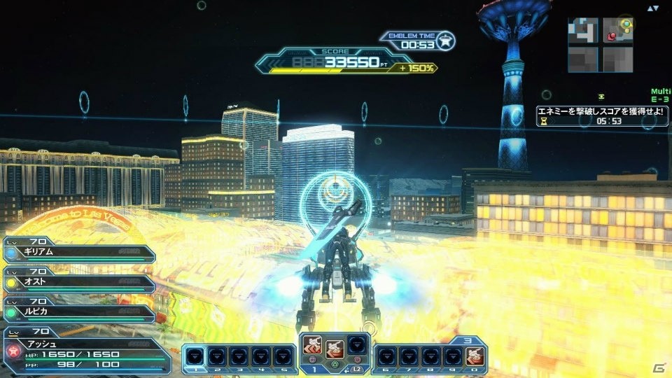 「PSO2」新フィールド「ラスベガス」＆ライドロイドが実装！大怪獣「ゴジラ」のスーツやアニメからキッド、シルバも登場の画像145