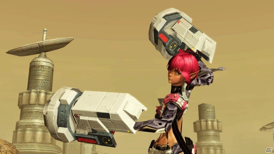 「PSO2」新フィールド「ラスベガス」＆ライドロイドが実装！大怪獣「ゴジラ」のスーツやアニメからキッド、シルバも登場の画像156