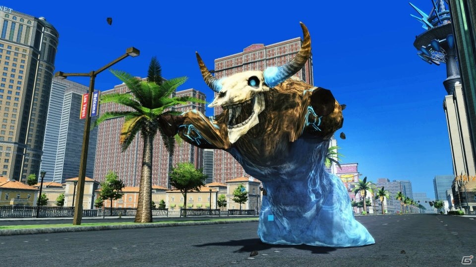 「PSO2」新フィールド「ラスベガス」＆ライドロイドが実装！大怪獣「ゴジラ」のスーツやアニメからキッド、シルバも登場の画像73