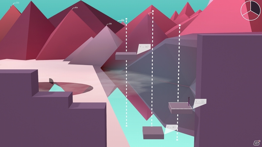 インフォグラフィックに彩られたPC向けアクション・パズルゲーム「Metrico+」が配信開始の画像3