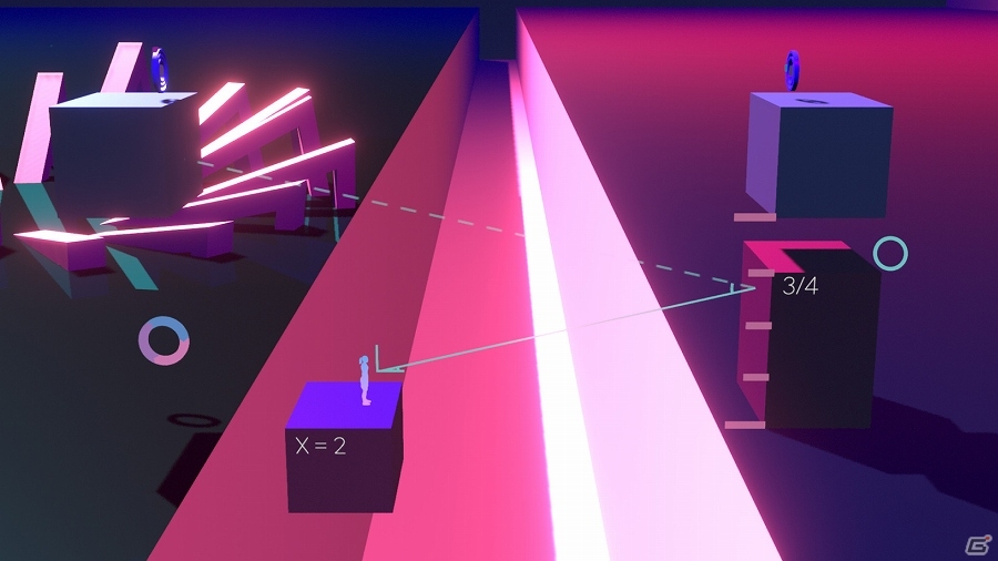 インフォグラフィックに彩られたPC向けアクション・パズルゲーム「Metrico+」が配信開始の画像4