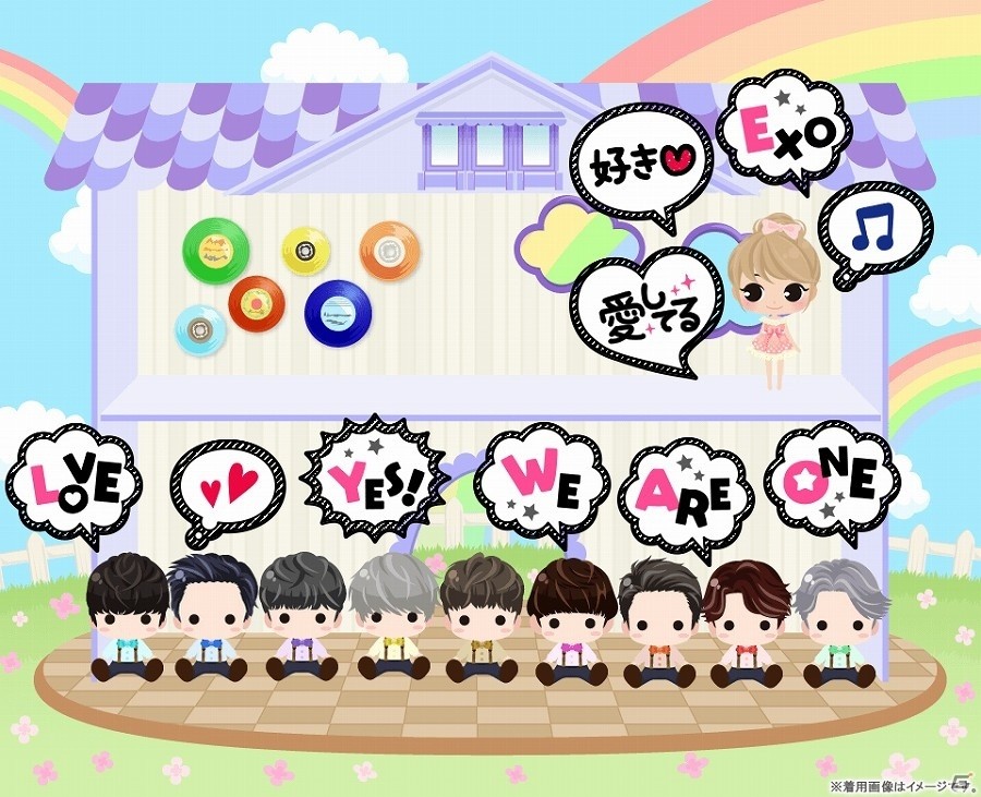 iOS/Android「LOVE PLANET ～EXO with you～」チェンの本編ストーリーが本日配信！新機能「EXOスタンプ交換所」もオープンの画像2