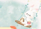 ほのぼのした動物たちがかわいい「Cheerful Story」の3DSテーマが配信