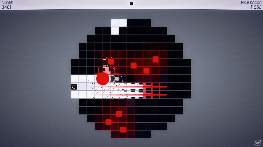 シンプルだけど奥が深いネガティブスペースシューティングゲーム「INVERSUS」がPS4向けに8月31日より配信の画像4