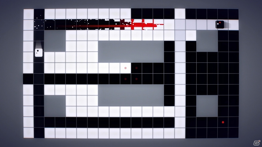 シンプルだけど奥が深いネガティブスペースシューティングゲーム「INVERSUS」がPS4向けに8月31日より配信の画像5