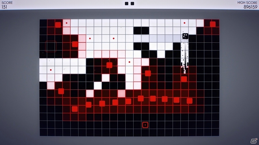 シンプルだけど奥が深いネガティブスペースシューティングゲーム「INVERSUS」がPS4向けに8月31日より配信の画像8