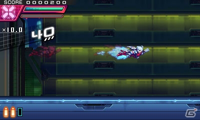 2人の主人公で異なるアクション・ストーリーを楽しめる3DS「蒼き雷霆 ガンヴォルト 爪」をプレイ！幅広いユーザーにリーチした仕上がりにの画像13