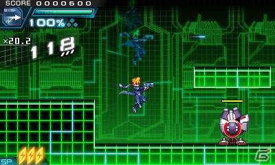 2人の主人公で異なるアクション・ストーリーを楽しめる3DS「蒼き雷霆 ガンヴォルト 爪」をプレイ！幅広いユーザーにリーチした仕上がりにの画像26