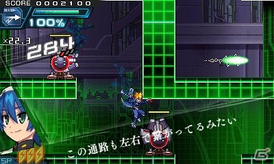 2人の主人公で異なるアクション・ストーリーを楽しめる3DS「蒼き雷霆 ガンヴォルト 爪」をプレイ！幅広いユーザーにリーチした仕上がりにの画像28