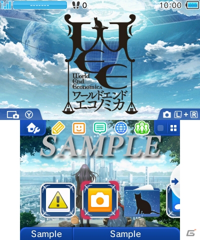 金融冒険青春活劇「WORLD END ECONOMiCA Episode.1」の3DSテーマが本日より配信開始の画像1