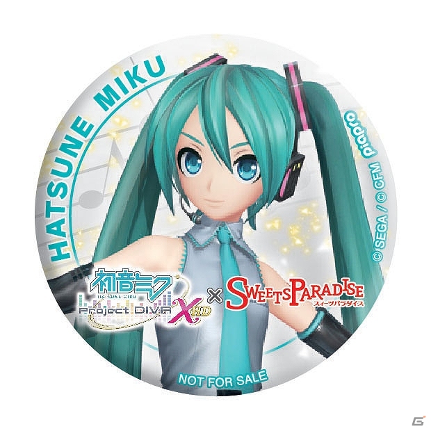 PS4「初音ミク -Project DIVA- X HD」限定コラボロールケーキやコラボドリンクが販売される「スイーツパラダイス」コラボ企画が実施の画像11