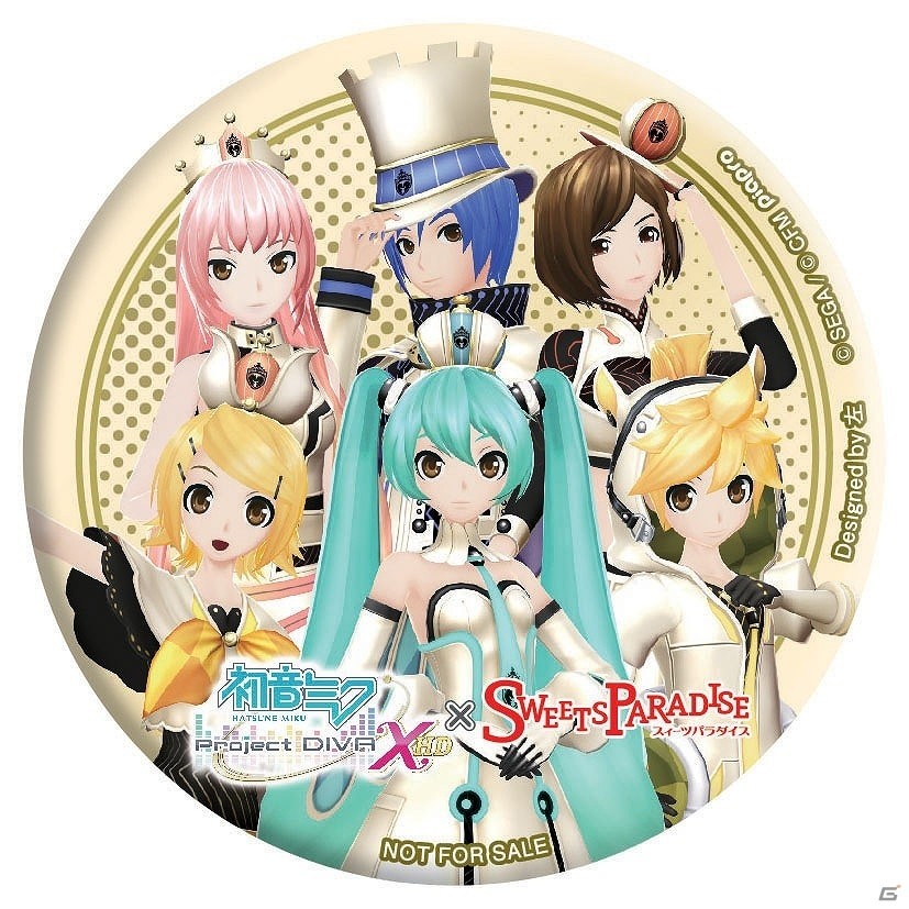 PS4「初音ミク -Project DIVA- X HD」限定コラボロールケーキやコラボドリンクが販売される「スイーツパラダイス」コラボ企画が実施の画像2