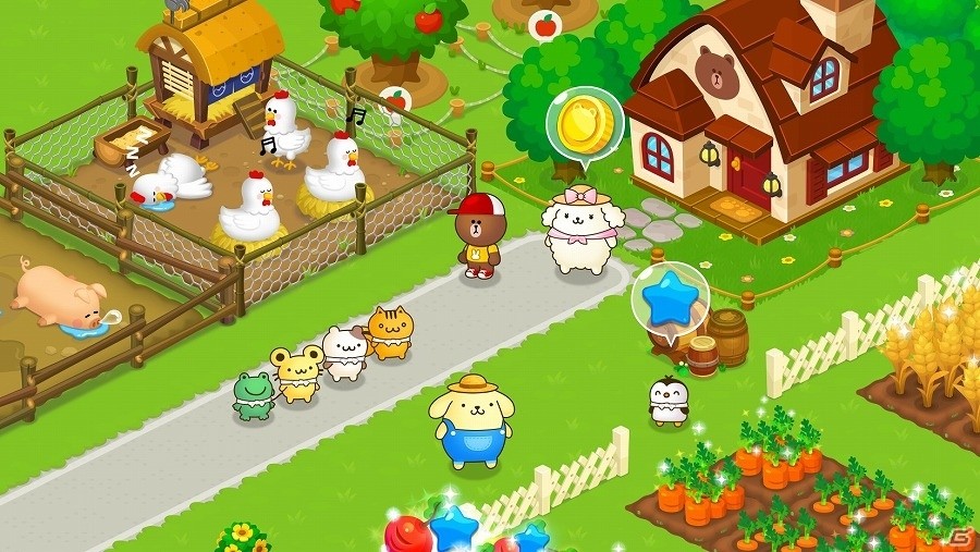 iOS/Android「LINE ブラウンファーム」農場仲間にサンリオの人気No.1キャラクター「ポムポムプリン」が登場！コラボイベントも開催の画像4