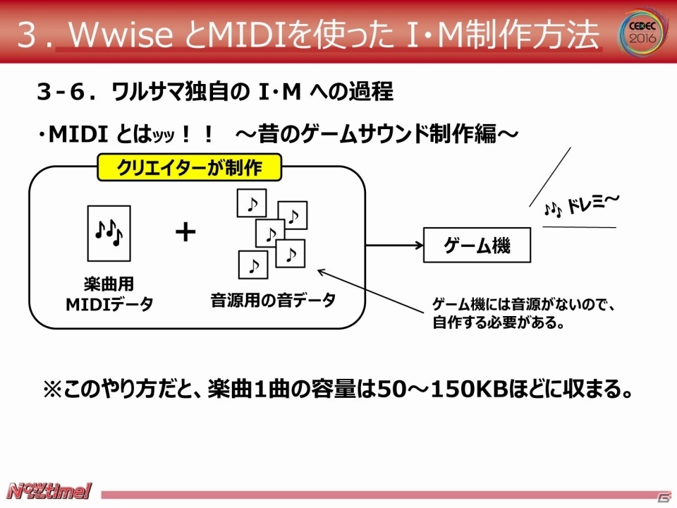 【CEDEC 2016】MIDI音源の再起はスマートフォンゲームにあり？新作「ワルサマ」で見るインタラクティブ・ミュージックへの挑戦の画像23