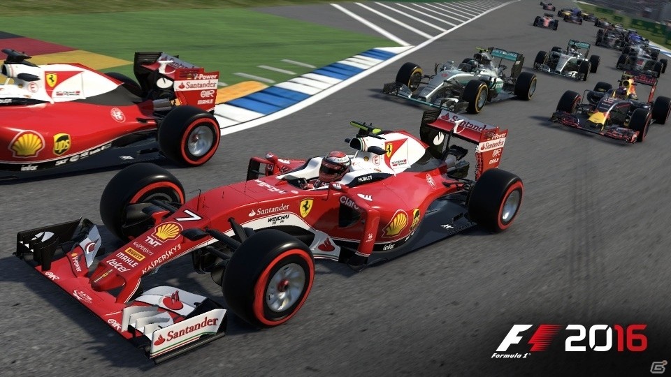 PS4/Xbox One「F1 2016」ダニエル・リカルド選手＆ジョリオン・パーマー選手がバクーラップを走り抜ける！の画像4