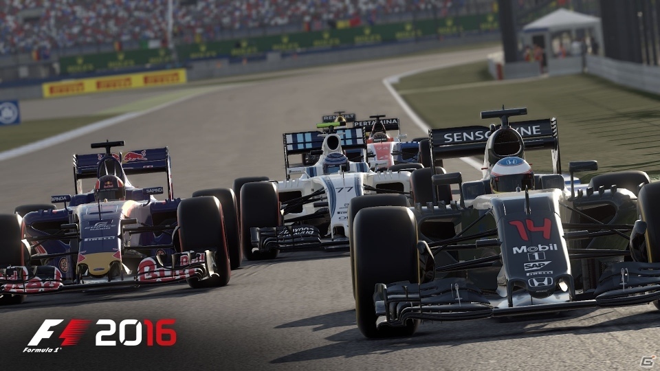 PS4/Xbox One「F1 2016」ダニエル・リカルド選手＆ジョリオン・パーマー選手がバクーラップを走り抜ける！の画像6