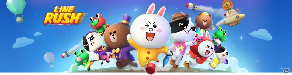 LINEキャラクターが走る！よける！跳ぶ！iOS/Android「LINE RUSH！」が配信開始の画像1