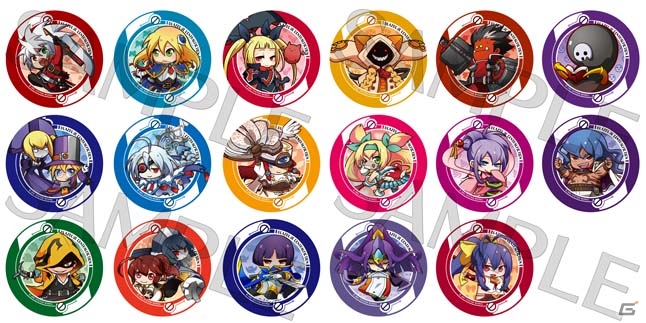 BLAZBLUE エス 缶バッジ TGS ② BLAZBLUE エス 缶バッジ TGS