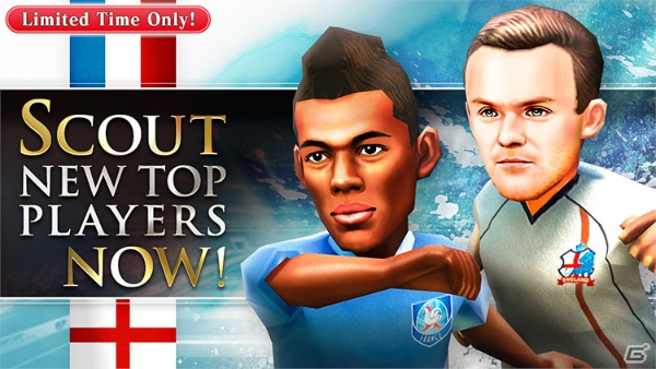 iOS/Android「BFB Champions～Global Kick-Off～」レアリティ★7の強力な選手6体が追加！の画像1