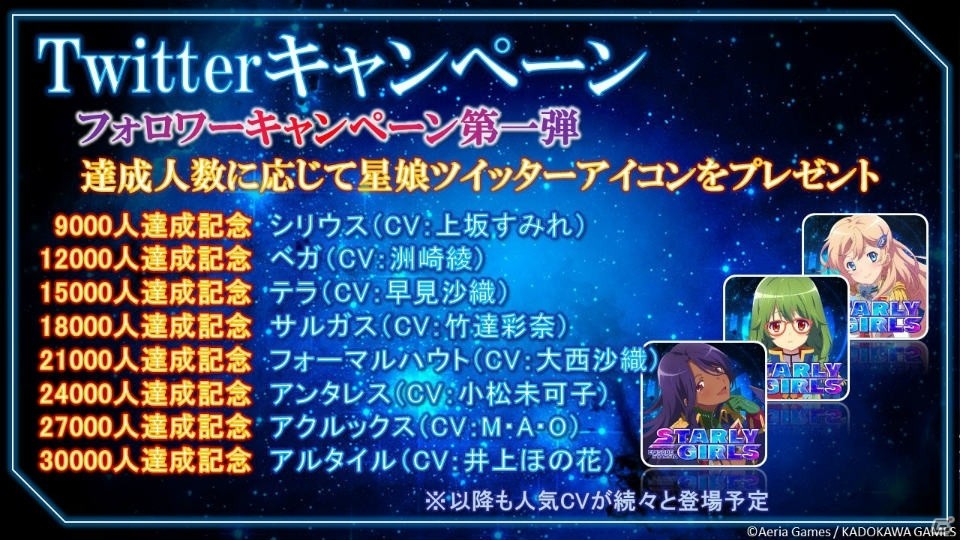 アエリアとのスマートフォンタイトル「STARLY GIRLS」や「GOD WARS」などのステージも行われる角川ゲームスのTGS 2016出展情報が明らかにの画像28