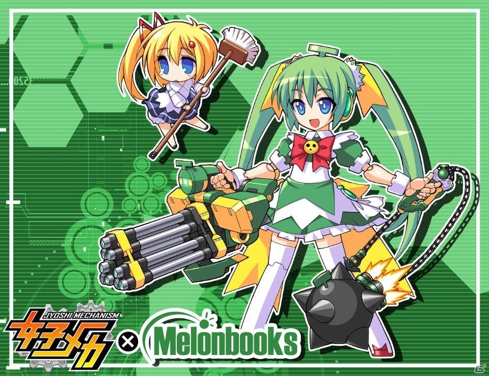 「女子メカ」CROSSちゃん、めろんちゃんが参戦するコラボキャンペーンが開始！の画像5