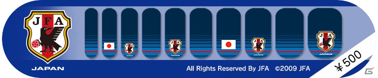 AC「ネイルプリ」サッカー日本代表チームのネイルシールが配信の画像7