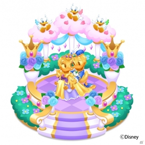 iOS/Android「ディズニー マジックキャッスル ドリーム・アイランド」ドナルドとデイジーのプリンセスエスコートが開催の画像3