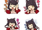 iOS/Android「妖怪百姫たん！」のLINEスタンプが配信開始
