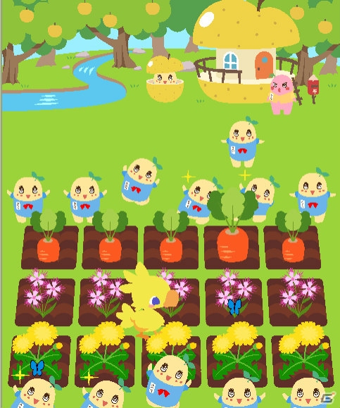GREE版「チョコボのチョコッと農園」×位置ゲーム「ふなっしーのおさんぽ日和」がコラボの画像5