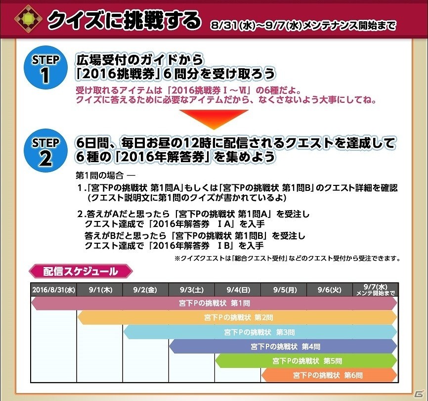 「モンスターハンター フロンティアG」クイズに答えて防具＆アイテムゲット！「宮下プロデューサーの挑戦状2」が開催の画像2