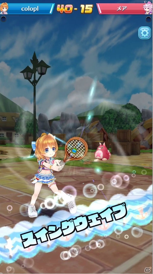 iOS/Android「白猫テニス」に新キャラクターとしてメア、カモメが登場！の画像12