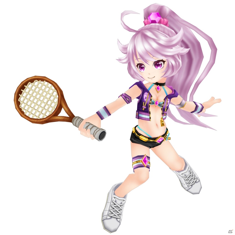 iOS/Android「白猫テニス」に新キャラクターとしてメア、カモメが登場！の画像2